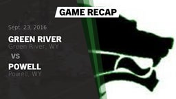 Recap: Green River  vs. Powell  2016