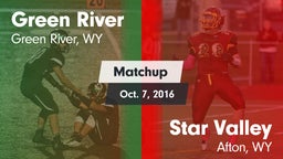 Matchup: Green River High vs. Star Valley  2016