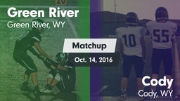 Matchup: Green River High vs. Cody  2016