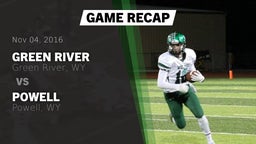 Recap: Green River  vs. Powell  2016
