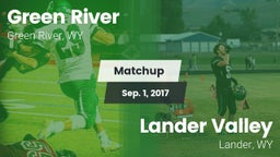 Matchup: Green River High vs. Lander Valley  2017