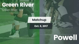 Matchup: Green River High vs. Powell 2017