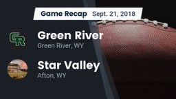 Recap: Green River  vs. Star Valley  2018