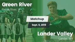 Matchup: Green River High vs. Lander Valley  2019