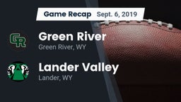 Recap: Green River  vs. Lander Valley  2019