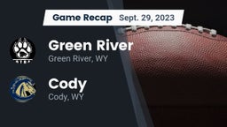Recap: Green River  vs. Cody  2023