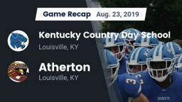 Recap: Kentucky Country Day School vs. Atherton  2019