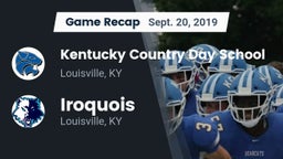 Recap: Kentucky Country Day School vs. Iroquois  2019