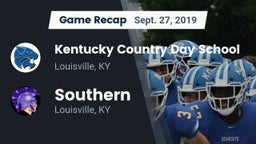 Recap: Kentucky Country Day School vs. Southern  2019