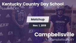 Matchup: KCD vs. Campbellsville  2019