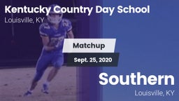 Matchup: KCD vs. Southern  2020