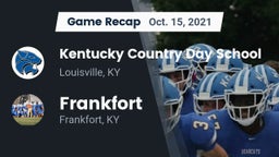 Recap: Kentucky Country Day School vs. Frankfort  2021