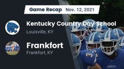 Recap: Kentucky Country Day School vs. Frankfort  2021