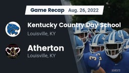 Recap: Kentucky Country Day School vs. Atherton  2022