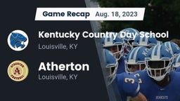 Recap: Kentucky Country Day School vs. Atherton  2023