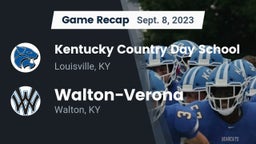 Recap: Kentucky Country Day School vs. Walton-Verona  2023