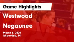 Westwood  vs Negaunee  Game Highlights - March 6, 2020