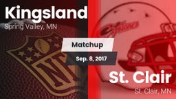 Matchup: Kingsland High vs. St. Clair  2017