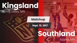 Matchup: Kingsland High vs. Southland  2017