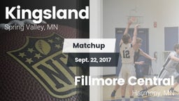 Matchup: Kingsland High vs. Fillmore Central  2017