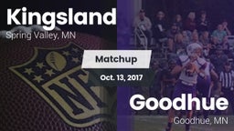 Matchup: Kingsland High vs. Goodhue  2017