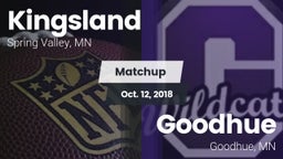 Matchup: Kingsland High vs. Goodhue  2018