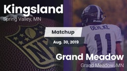 Matchup: Kingsland High vs. Grand Meadow  2019