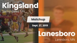 Matchup: Kingsland High vs. Lanesboro  2019