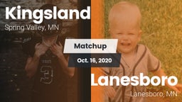 Matchup: Kingsland High vs. Lanesboro  2020