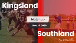 Matchup: Kingsland High vs. Southland  2020