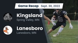 Recap: Kingsland  vs. Lanesboro  2022