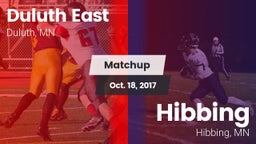 Matchup: Duluth East High vs. Hibbing  2017