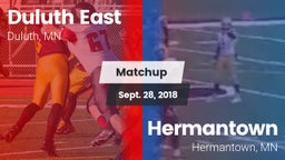 Matchup: Duluth East High vs. Hermantown  2018