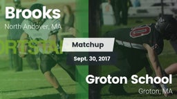 Matchup: Brooks  vs. Groton School  2017