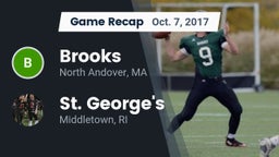 Recap: Brooks  vs. St. George's  2017