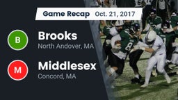 Recap: Brooks  vs. Middlesex  2017