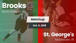 Matchup: Brooks  vs. St. George's  2018