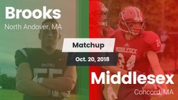 Matchup: Brooks  vs. Middlesex  2018