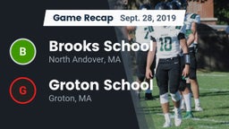 Recap: Brooks School vs. Groton School  2019