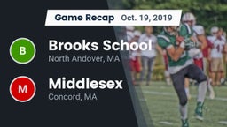 Recap: Brooks School vs. Middlesex  2019