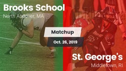 Matchup: Brooks  vs. St. George's  2019
