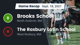 Recap: Brooks School vs. The Roxbury Latin School 2021