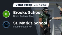 Recap: Brooks School vs. St. Mark's School 2022