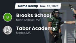 Recap: Brooks School vs. Tabor Academy  2022