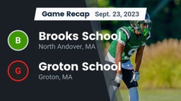 Recap: Brooks School vs. Groton School  2023