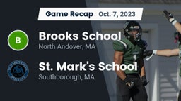 Recap: Brooks School vs. St. Mark's School 2023