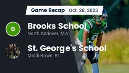 Recap: Brooks School vs. St. George's School 2023