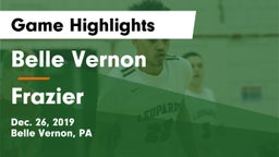 Belle Vernon  vs Frazier  Game Highlights - Dec. 26, 2019