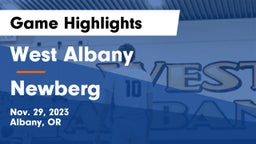West Albany  vs Newberg  Game Highlights - Nov. 29, 2023