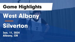 West Albany  vs Silverton  Game Highlights - Jan. 11, 2024